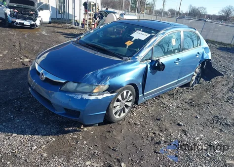 2009 Honda Civic Ex from USA, damaged, VIN 2HGFA16879H348804